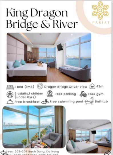 Pariat River Front Hotel Da Nang Esterno foto